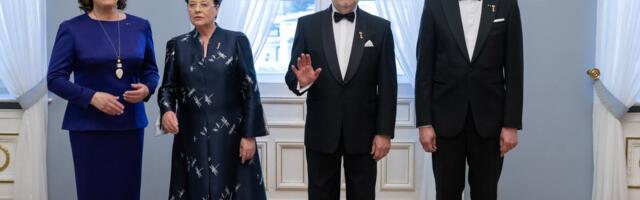 FOTOD | Sirje ja Alar Karis õhtustasid Leedu presidendipaariga riigiõhtusöögil
