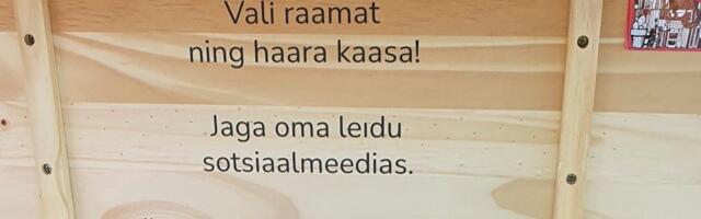 Raamatukogude aasta annab teatepulga üle liikumisaastale