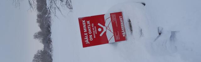 Hoolimata jääle mineku keelust jääle läinud kalamehed seadsid ohtu enda ja laste elud