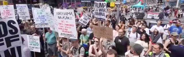 VIDEO: USA-s algasid sõjavastased meeleavaldused