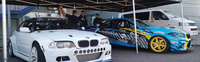 Saku Suurhalli parklas toimus driftipäev