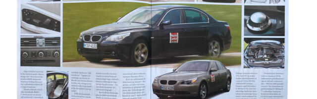 Vanast Autolehest: BMW, millel oli tuule­klaasi­näidik ja muutuvülekandega rool!