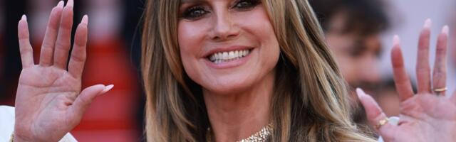 KUUM KLÕPS | Tuhat ja tuline! Modell Heidi Klum püüdis Cannes’is päikest vaid bikiinipükstes