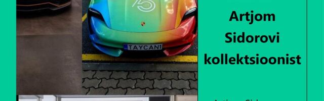 Sportautode mudelid Artjom Sidorovi kollektsionist
