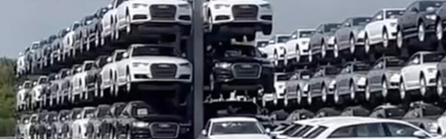 VIDEO: sajad uued Audid lähevad Saksamaal pressi alla