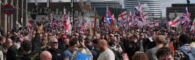 Londonis osales sisserände vastasel meeleavaldusel üle 100 000 inimese