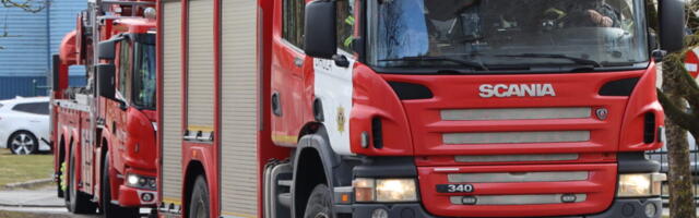 Metsas põlesid rehvid