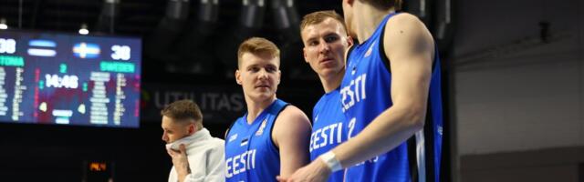 Eesti korvpallikoondis tõusis maailma edetabelis 