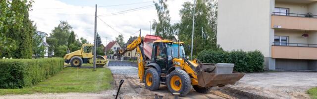 Parkali tänava remont tõi päevavalgele killukese ajaloost