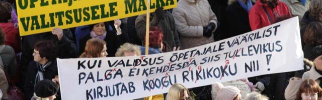 Streigist kõrvale hoidnud õpetajad jäävad saladuseks