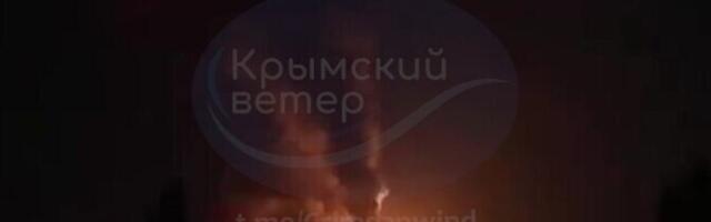 Ukraina ründas annekteeritud Krimmis naftahoidlat ja mitmeid Venemaa energiarajatisi