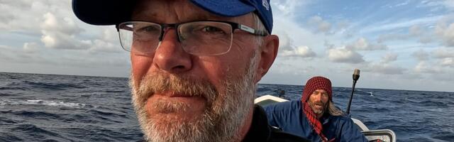 Aasta eest sõudepaadiga Atlandi ookeani ületanud Mart Kuusk meenutas ohtlikku olukorda_ siis me lihtsalt palvetasime!