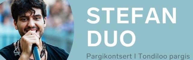 Lasnamäe Tondiloo pargis esineb Stefan Duo
