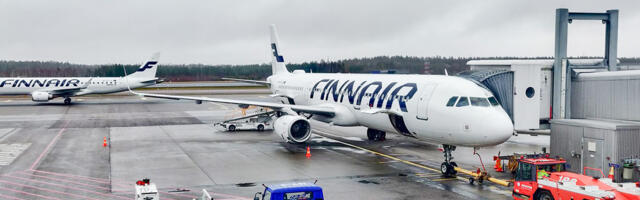 Finnairi lend jäi ära ebatavalisel põhjusel