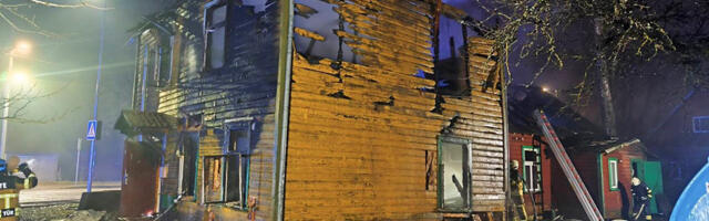 Türi linnas hukkus eluhoone tulekahjus inimene  