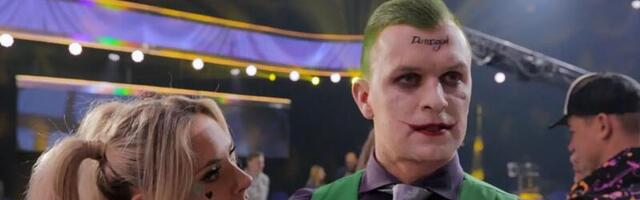 TANTSUSAATEST VÄLJA langenud Brigitte Susanne Hunt näitas oma tõelist palet