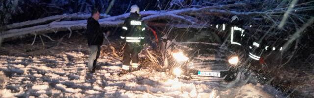 Lõuna päästekeskuse päästjatel oli töine ööpäev