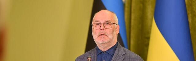 President Karis andis Eesti kõrgeima sõjalise teenetemärgi Ukraina sõdurile