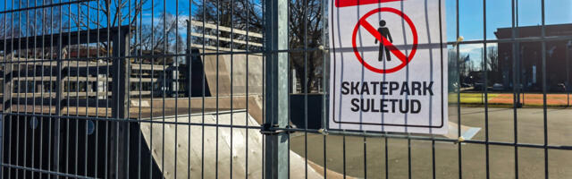 Haapsalu rulapark on suletud