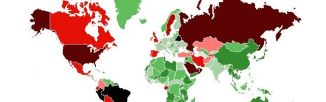 SUUR GRAAFIK | Millistes riikides on koroonaviirus kontrolli all ehk kust Eestisse tulles pole karantiin vajalik?