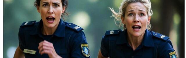 Tulistamine: Naispolitseinikud hülgasid oma kolleegid ja põgenesid.