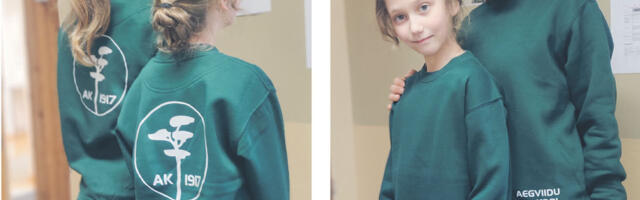 Aeg­vii­du kool võt­tis ka­su­tu­se­le koo­li­lo­go­ga pu­sa