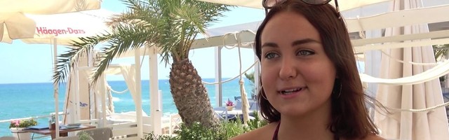 Täna Reporteris: 18-aastane Britt Lõhmus kolis Kreeta saarele sooja ilma ja mitte raha pärast