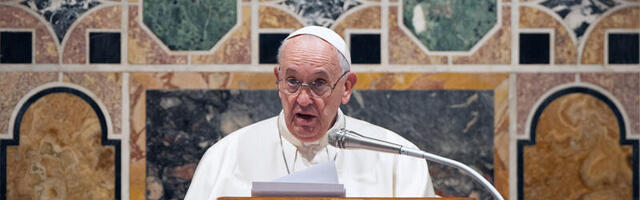 Paavst Franciscus: liigkasuvõtmine on rünnak inimväärikuse vastu