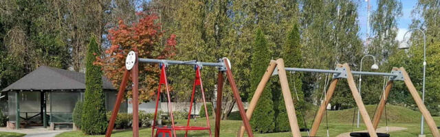 Tartu Maarja kooli juures avatakse uuendatud mänguväljak