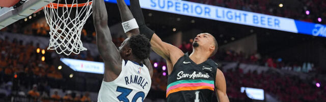 Wembanyama pani 12 kulpi, kuid Timberwolves ikkagi võitis