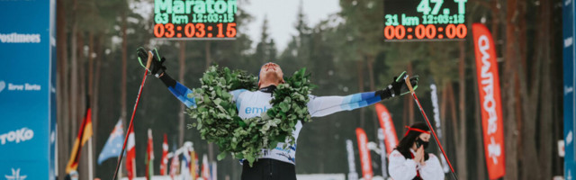 TARTU MARATONIL TRIUMFEERISID EESTLASED