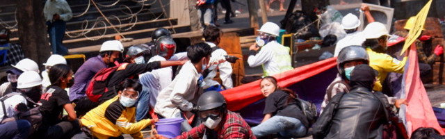 Myanmaris oli eile vähemalt 38 hukkunuga veriseim päev sõjaväelise riigipöörde järel