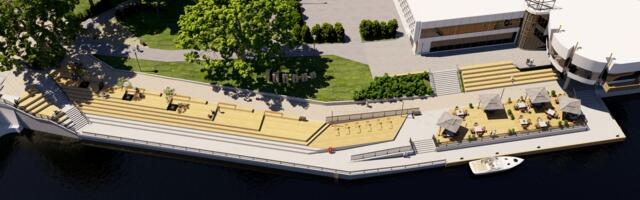 Esmaspäevast algavad ettevalmistustööd Tartus Emajõe kaldapromenaadi rajamiseks