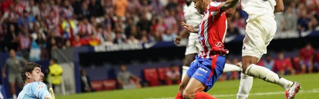 Tuliseks kiskunud Madridi derbi pandi publiku tõttu seisma, Atletico pääses lõpuks viigiga