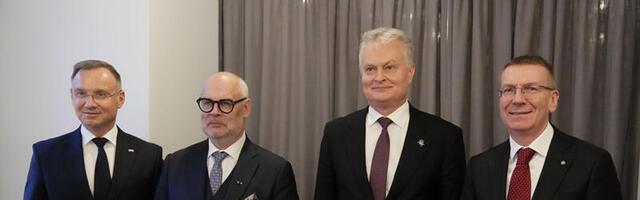 Eesti, Läti, Leedu ja Poola riigipea ühisavaldus olukorra kohta Gruusias