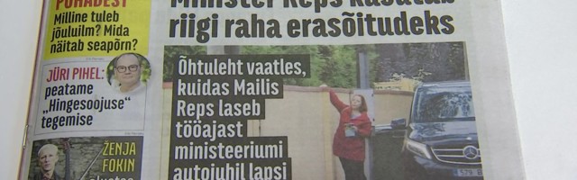 Reporter: Politsei alustas endise haridusministri Mailis Repsi ametiauto kasutamise uurimiseks kriminaalmenetlust