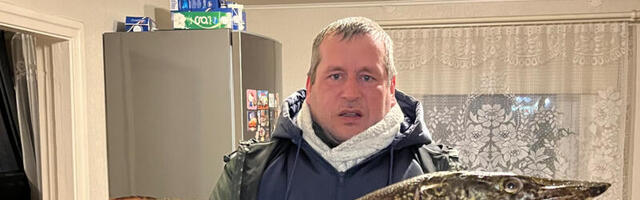 Harrastuskalur püüdis Suurlahest kaks suurt kala