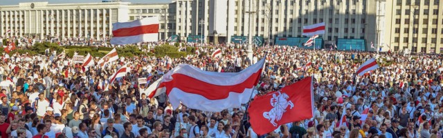 Valgevenes toimuv “värviline revolutsioon” ähvardab Euroopat destabiliseerida