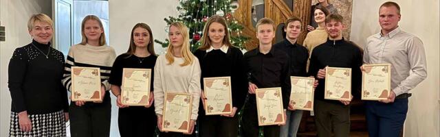 Kuu­sa­lu val­la aas­ta noo­re no­mi­nen­ti­de vas­tu­võtt