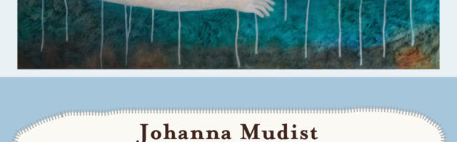 Johanna Mudist “Läbi soolase vee” Raegaleriis