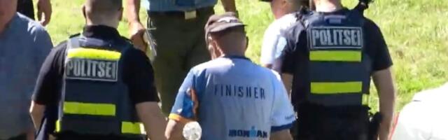 Sinimägede mälestusüritusel kinni peetud mees: olen selle mütsiga käinud üle kümne aasta!