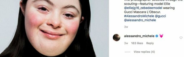 FOTOD | Gucci Beauty uus "nägu" Ellie Goldstein: las maailm näeb, et igaüks võib olla modell ja tegutseda ka puudega