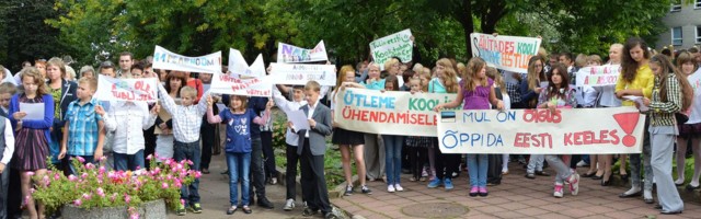 JUHTKIRI Ükskord peab kogu gümnaasiumiharidus olema riigikeelne