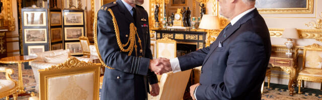 FOTOUUDIS I President Alar Karis kohtus Windsori lossis prints Williamiga