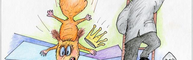 KARIKATUUR ⟩ Orav ja EKRE klaaslagi