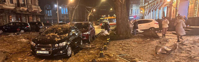 VIDEO: Ukraina linna tabas raketirünnak, viga said Norra diplomaadid