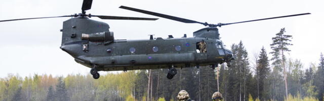 Liitlased tõid helikopteritega Lätist täiendavaid vägesid Lõuna-Eestisse