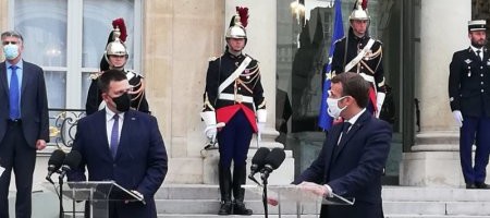 Ratas kohtumisel Macroniga: Eesti ja Prantsusmaa suhted on lähedasemad kui kunagi varem