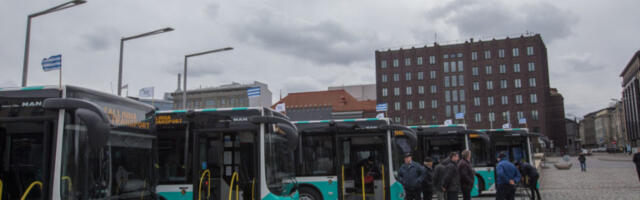 Tallinnasse jõudvate gaasibusside ülalpidamiskulud on sööstnud üles