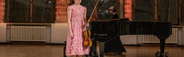 “MUBA TALENT 2024” tiitli pälvis noor viiuldaja Anna Katarina Tralla